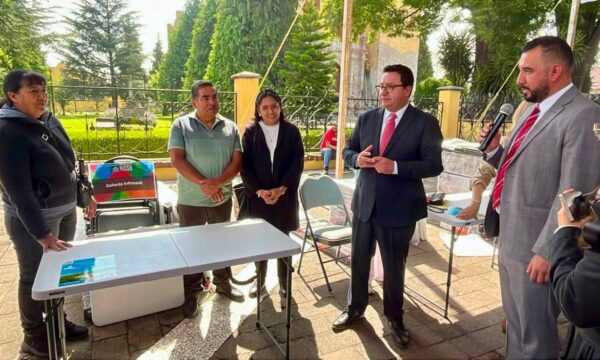 Entrega Lerma mobiliario a 44 delegaciones y un comisariado ejidal