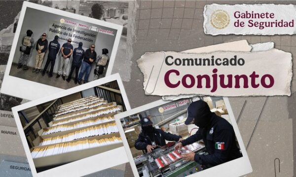Descubren fábrica de cigarros apócrifos en Huixquilucan; les decomisan 60 toneladas de producto